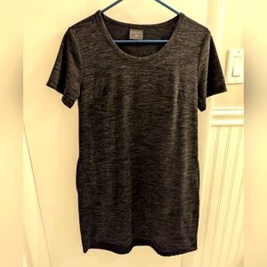 Short-Sleeve Dress With Pockets